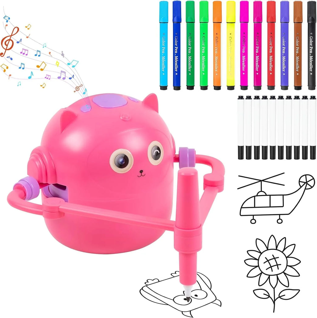 Doodle Path Drawing Robot – 100 Card Voice-Interactive Art Tutor
